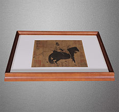 信阳书画装裱配框服务案例